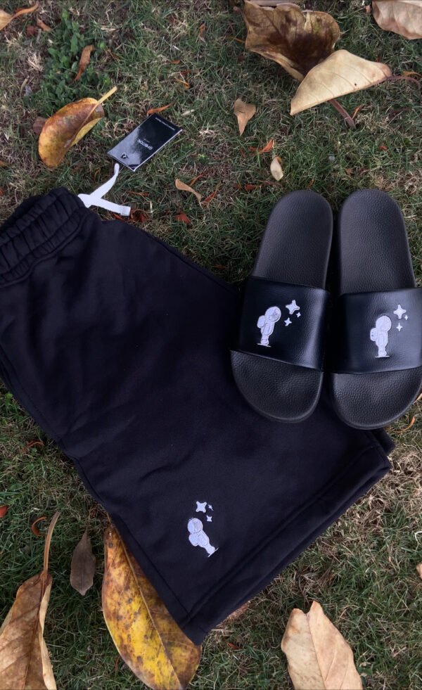 French Terry Cotton Shorts - Image 5